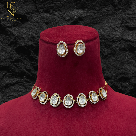 Polki Kundan Set