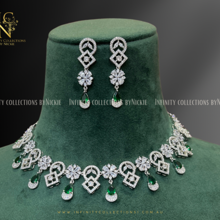 CZ Emerald set