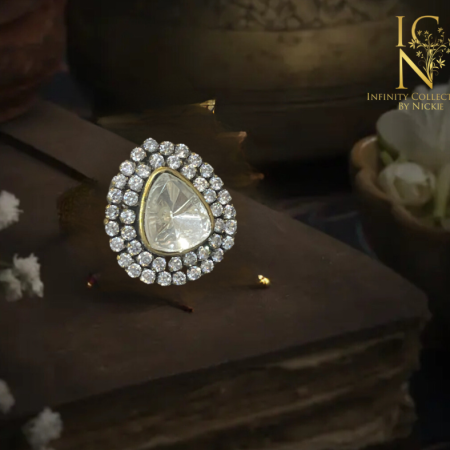 Victorian Kundan ring