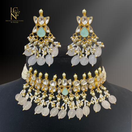 Pacchi Kundan Choker set