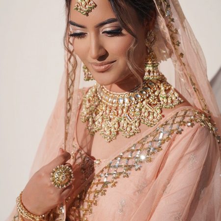Gold Plated Kundan Bridal Set