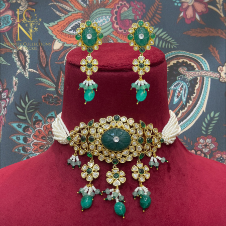 Kundan choker set