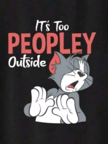 It's too peoply outside - Tom T-shirt - Image 2