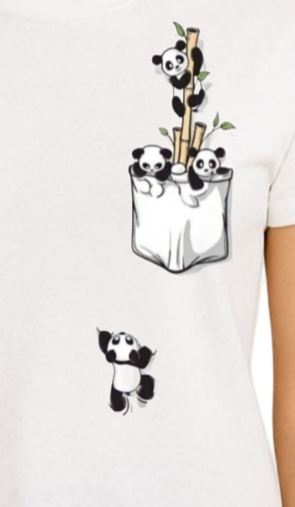 Panda - women t-shirt - Image 2
