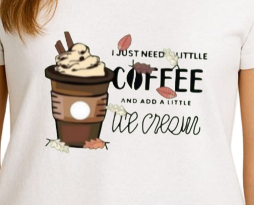 Need Little Coffee - Women t-shirt - Image 2