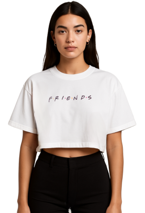 Friends crop top