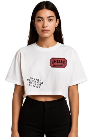 Hell admit - crop top