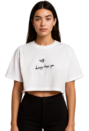 Always choose you crop top