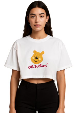 Oh bother crop top