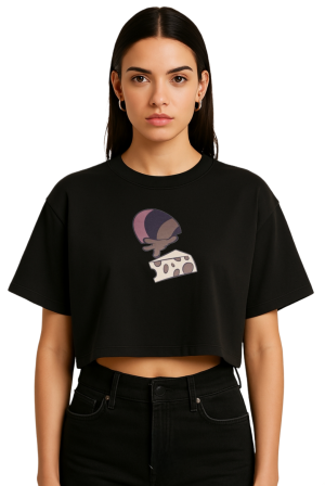 Cheese - crop top