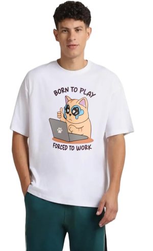 Working cat - Oversized t-shirt